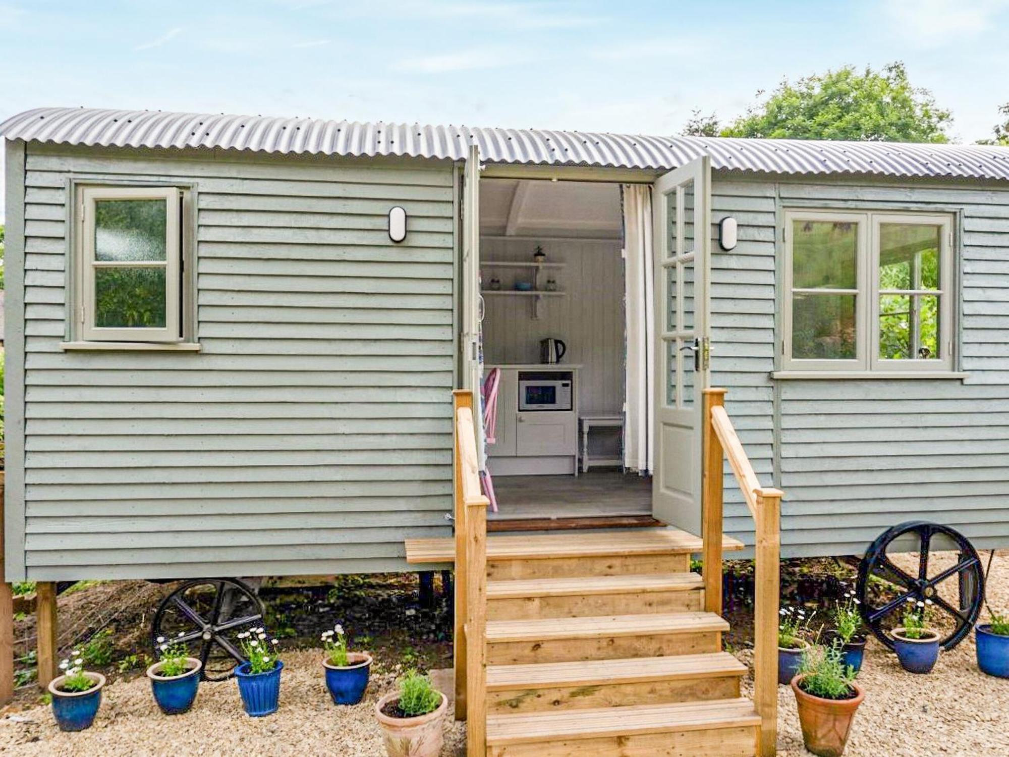 ברידפורט Fig Tree Shepherds Hut מראה חיצוני תמונה